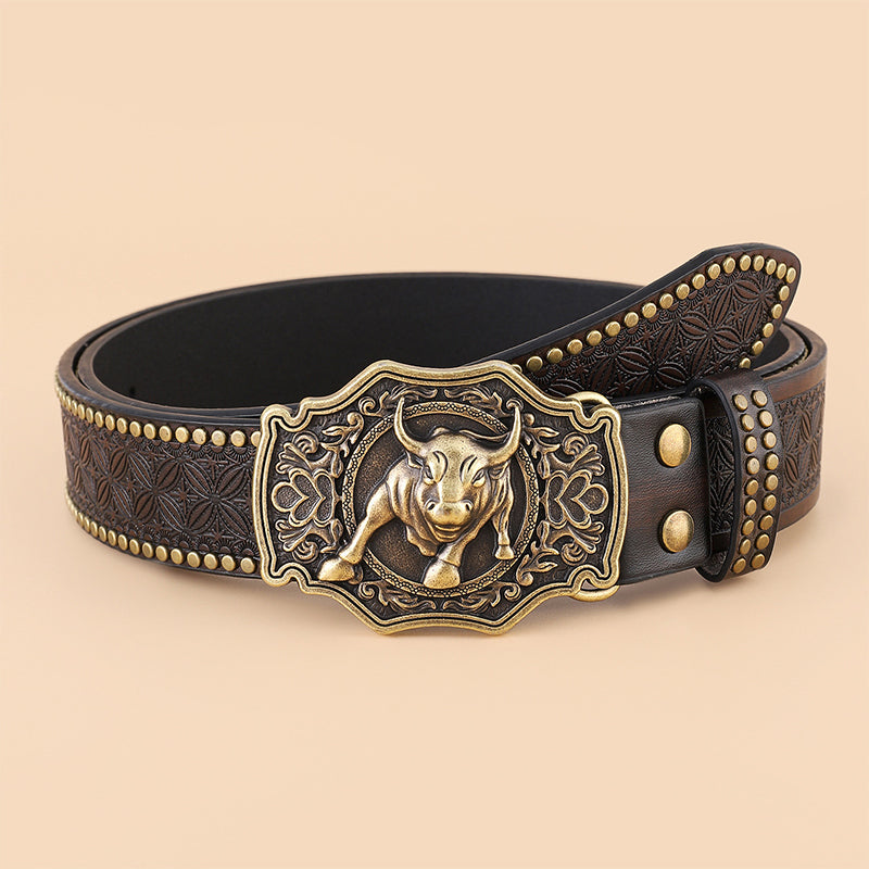 Vintage västerncowboy-stil bälte