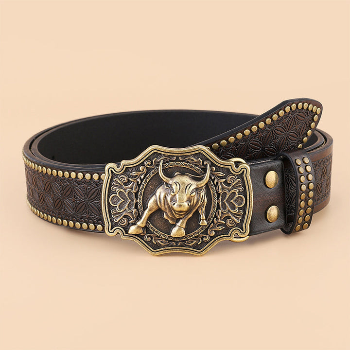 Vintage västerncowboy-stil bälte
