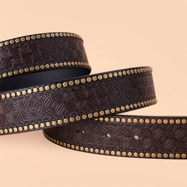 Vintage västerncowboy-stil bälte