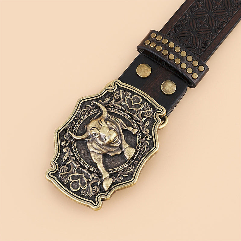 Vintage västerncowboy-stil bälte