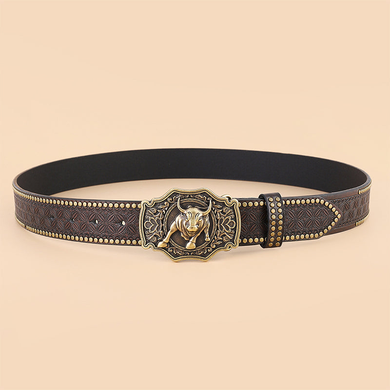 Vintage västerncowboy-stil bälte