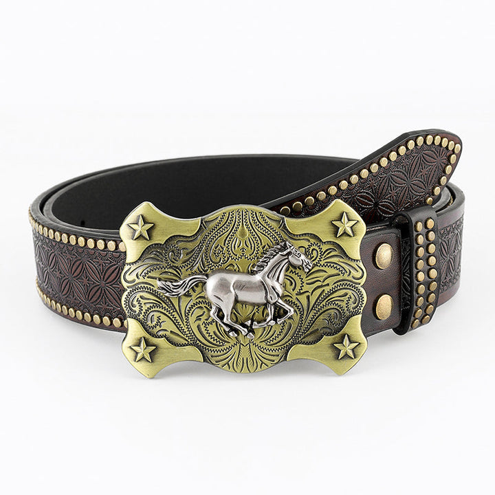 Vintage västerncowboy-stil bälte