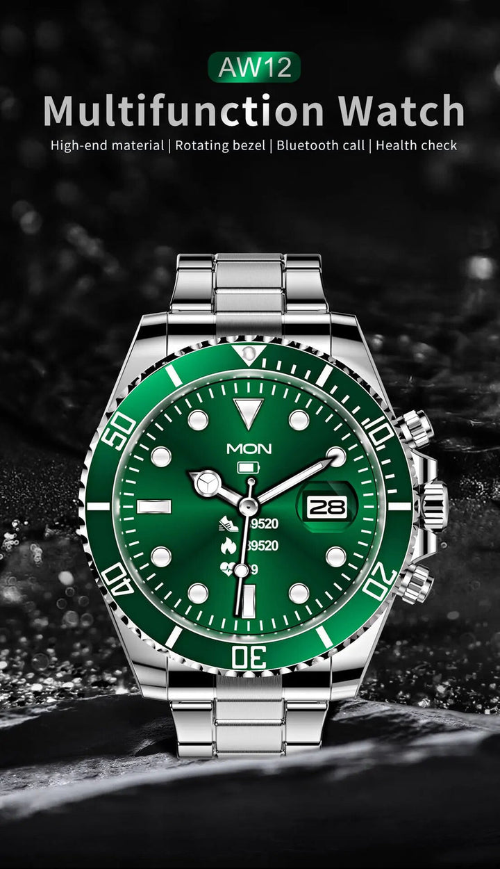 TimeMaster smartklocka - Elegant stål | Avancerad teknik