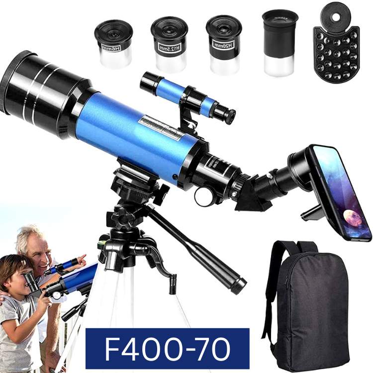 Starlight 400X Teleskop för Nybörjare