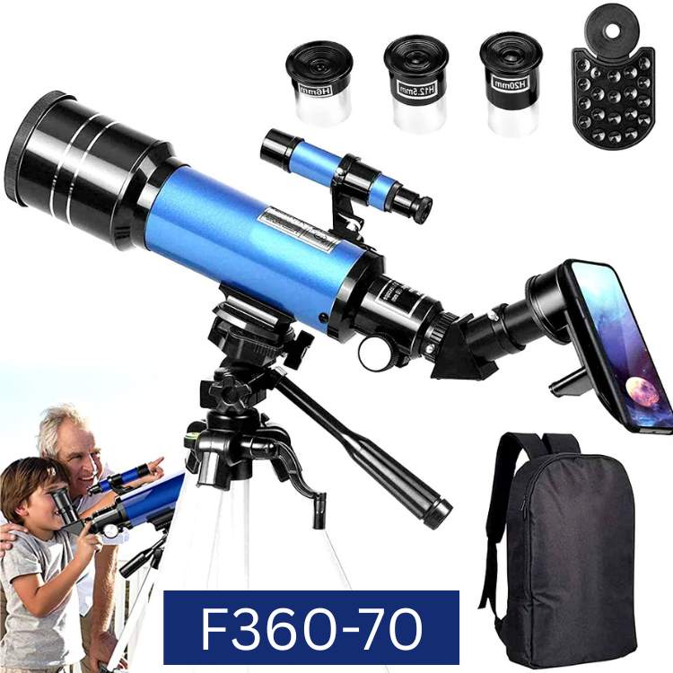 Starlight 400X Teleskop för Nybörjare