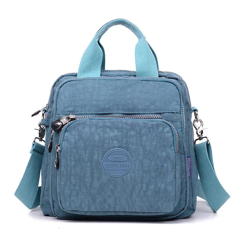 Vattentät ryggsäck i nylon | flerlagrad | elegant design