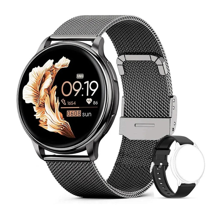 Smartwatch för kvinnor - Bluetooth | Pulsmätning | Elegant