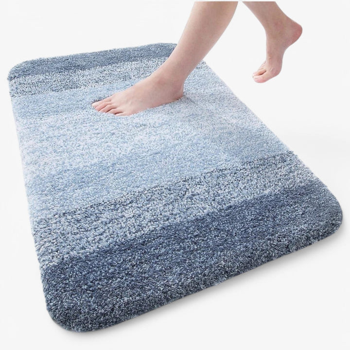 Superabsorberande badrumsmatta - Halkfri | Snabbtorkande | Komfort