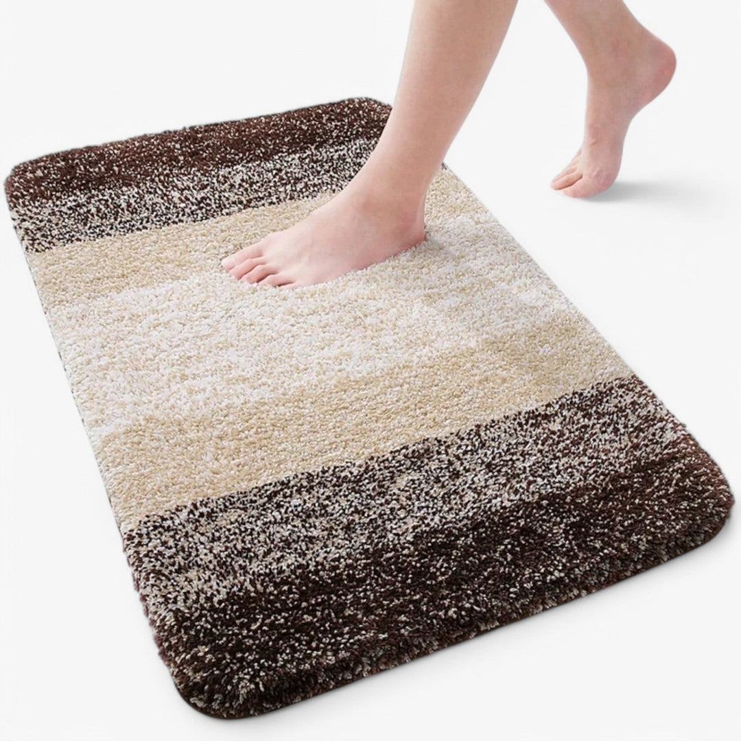 Superabsorberande badrumsmatta - Halkfri | Snabbtorkande | Komfort