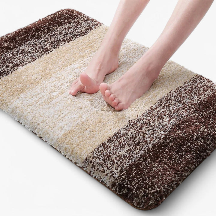Superabsorberande badrumsmatta - Halkfri | Snabbtorkande | Komfort