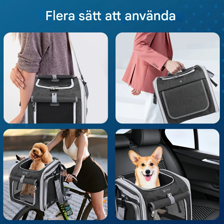 Expanderbar pyöräkori lemmikeille