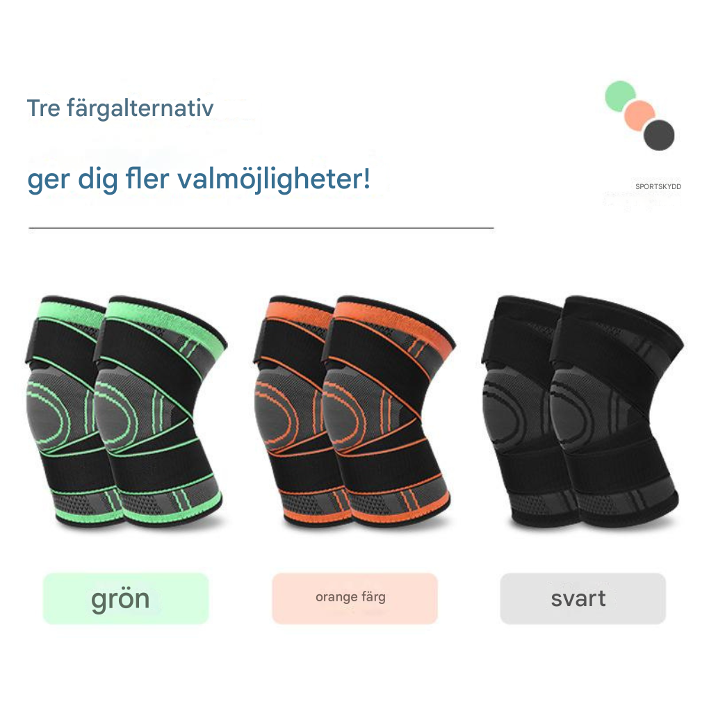 Knästöd – Flexibelt stödbandage