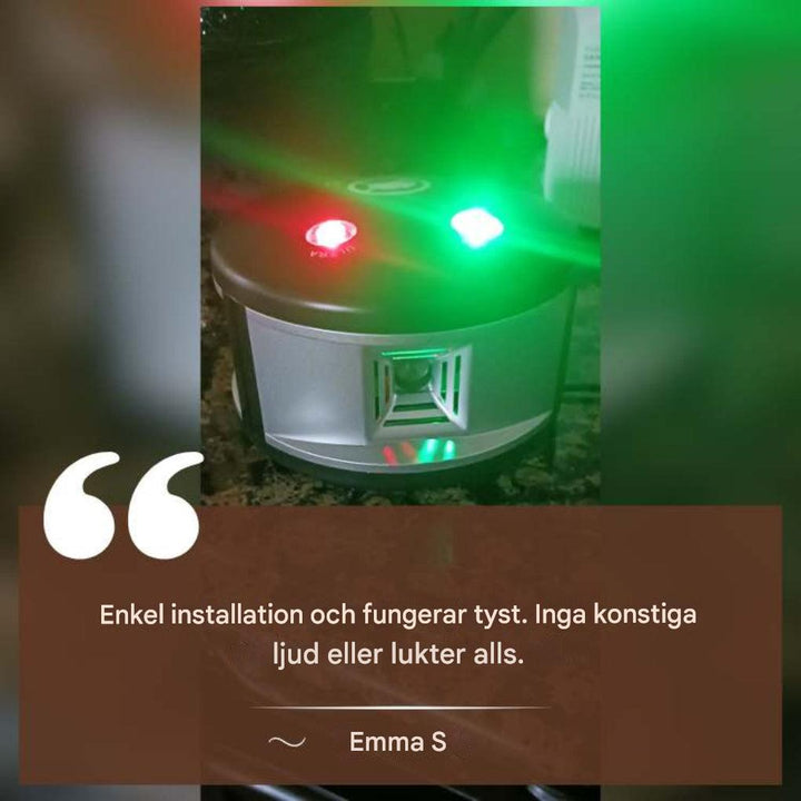 Ympäristöystävällinen rottakarkotin sisäkäyttöön