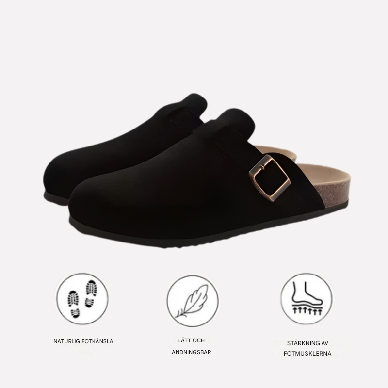 Unisex slip-on träskor