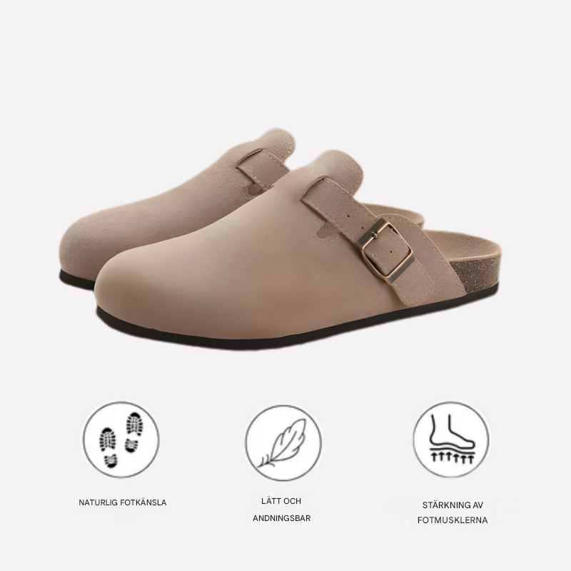 Unisex slip-on träskor