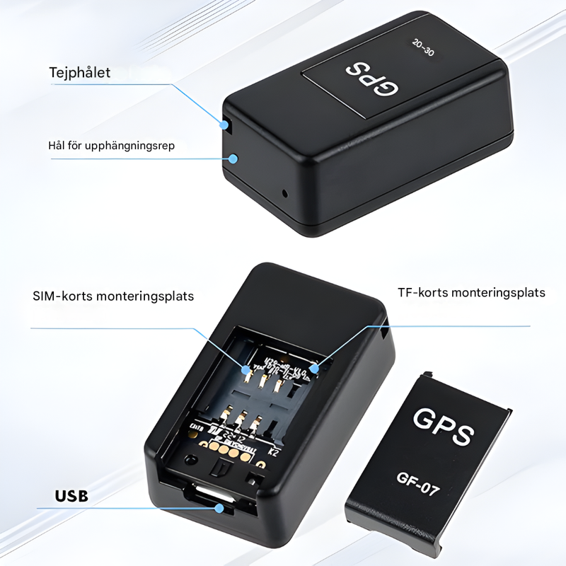 Lille Pålidelig GPS-tracker