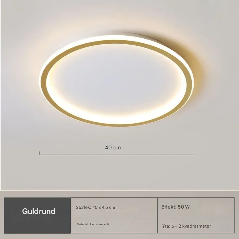 Nordic Round Taklampa