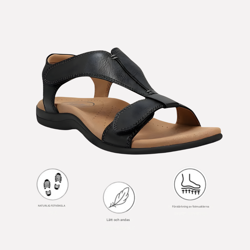 Ergonomiska sandaler för kvinnor