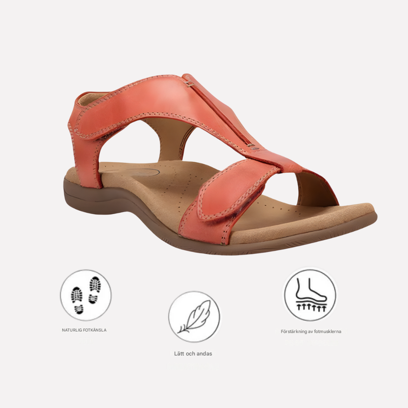 Ergonomiska sandaler för kvinnor