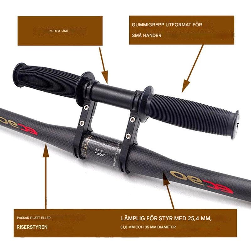 Barncykelstyre och justerbar barnsäte – Family Ride Combo