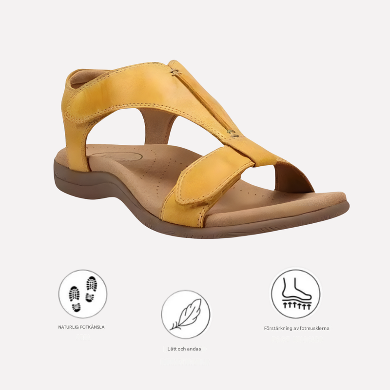 Ergonomiska sandaler för kvinnor