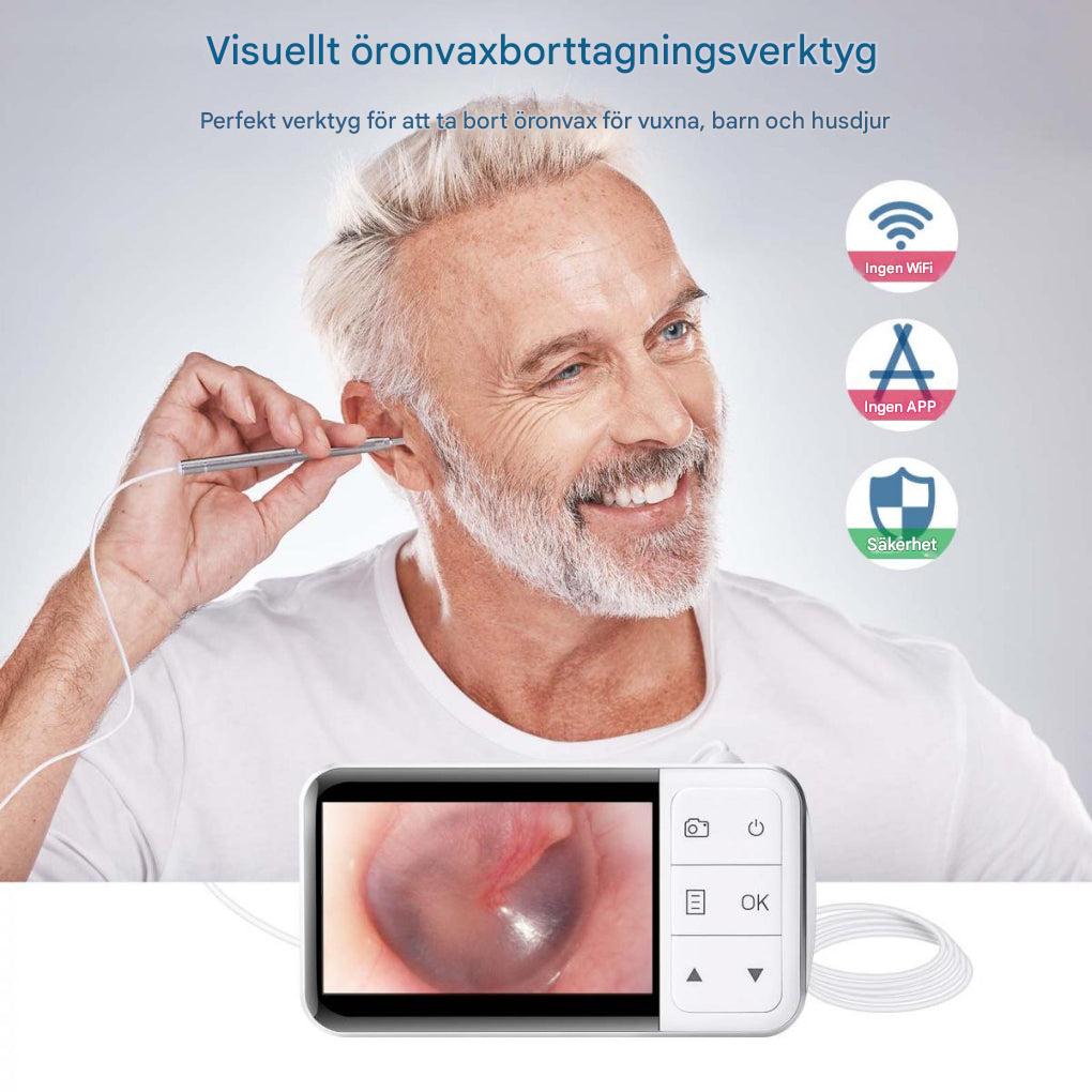 Digitaalinen otoskooppi 4,5 tuuman näytöllä