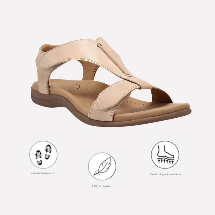 Ergonomiska sandaler för kvinnor