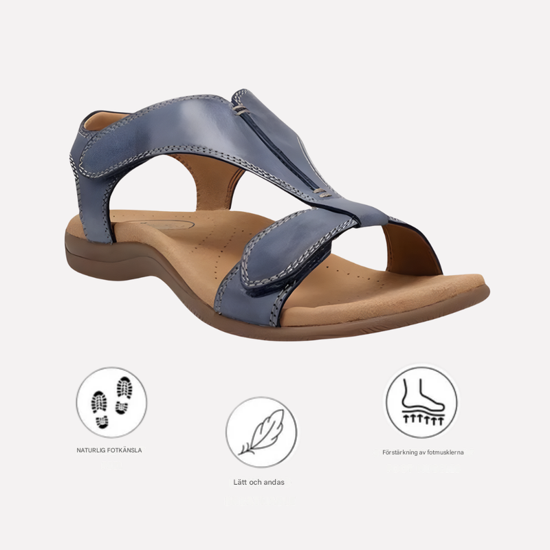 Ergonomiska sandaler för kvinnor