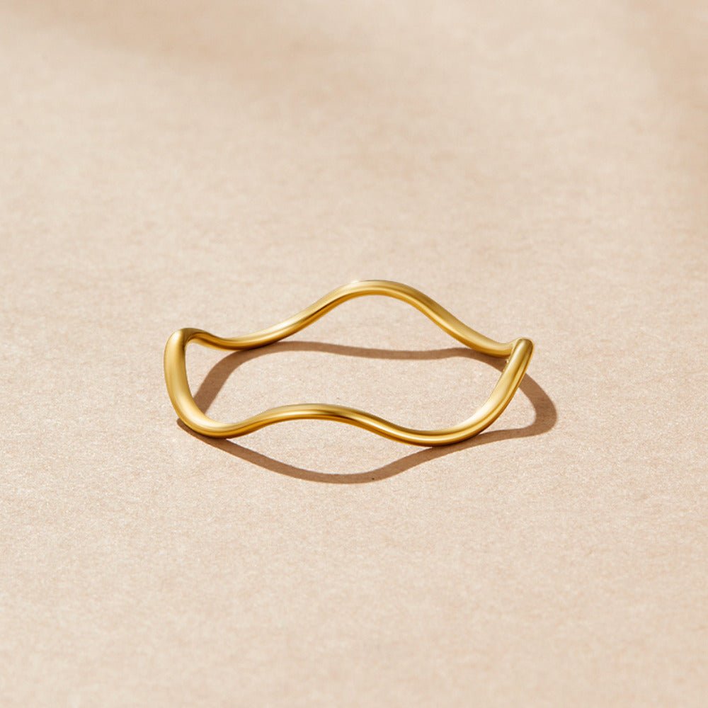 Tina Staplingsring i guld