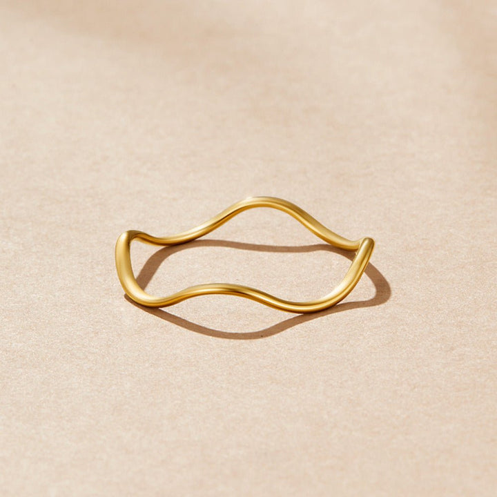 Tina Staplingsring i guld