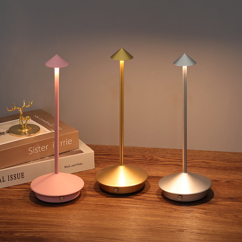 Batteridriven bordslampa | Sladdlös bordslampa | Dimbar touch-lampa | Lunelle