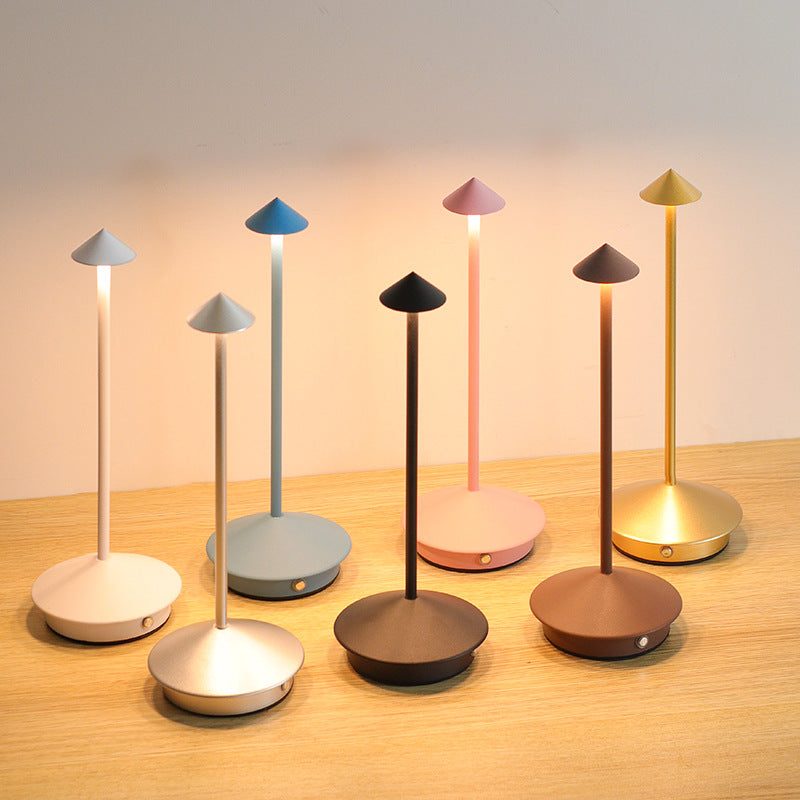 Batteridriven bordslampa | Sladdlös bordslampa | Dimbar touch-lampa | Lunelle