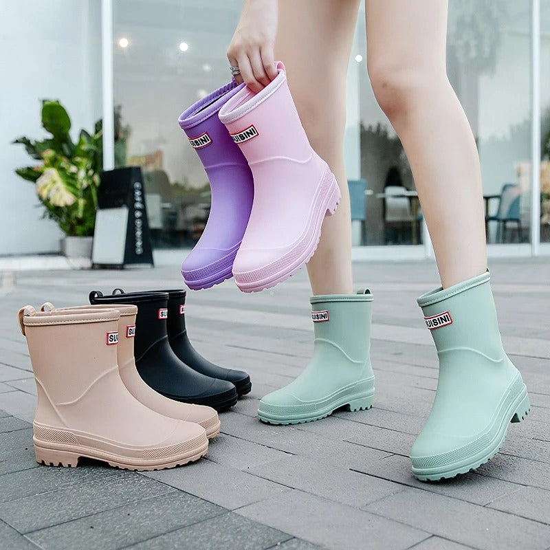 Rain Walk 2.0 | Moderiktiga vattentäta regnstövlar