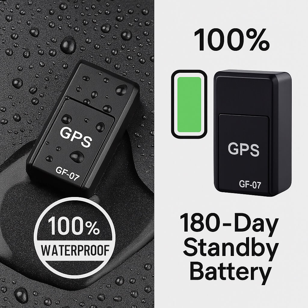 Ultrakompakt magnetisk GPS-spårare