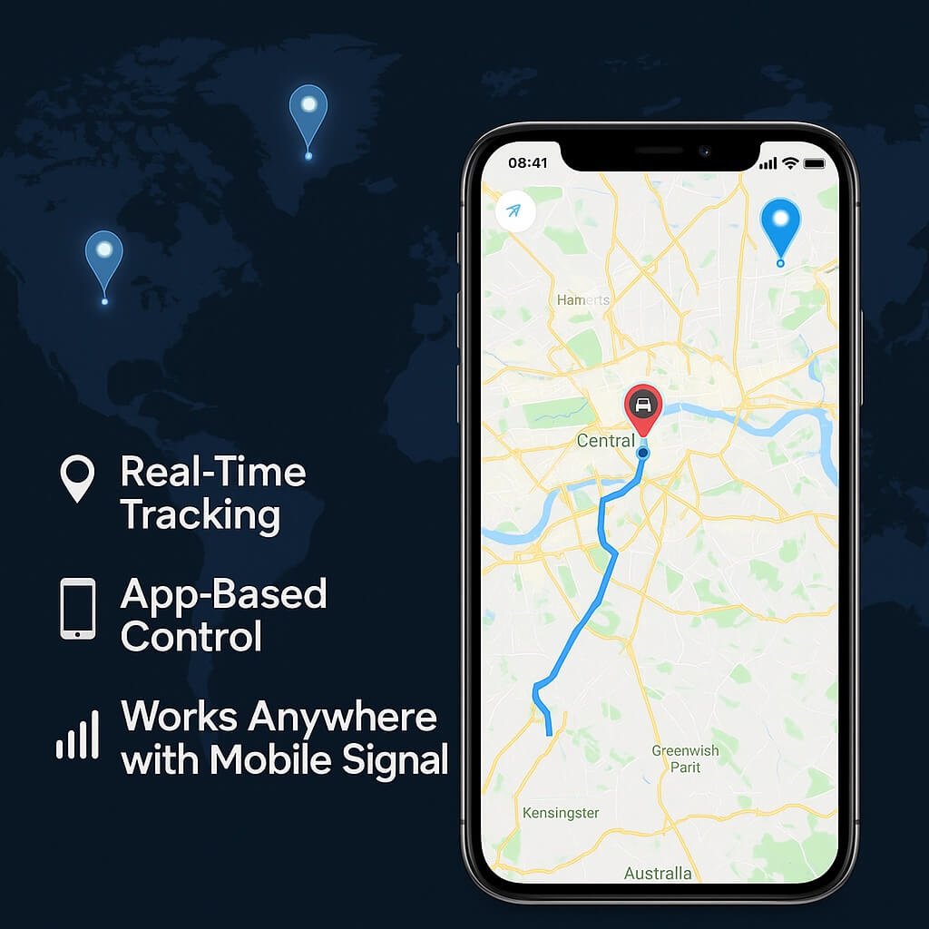 Ultrakompakt magnetisk GPS-spårare