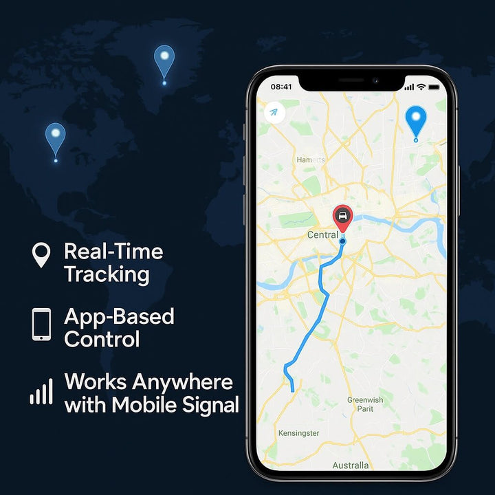 Ultrakompakt magnetisk GPS-spårare