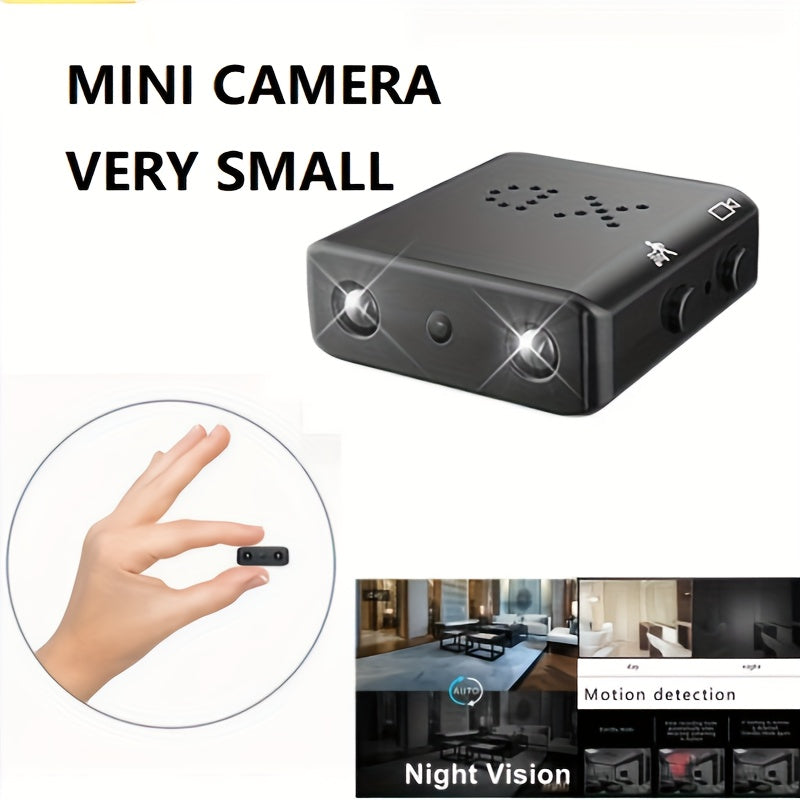 Ultrakompakt minikamera - Full HD | Nattseende & rörelsedetektering