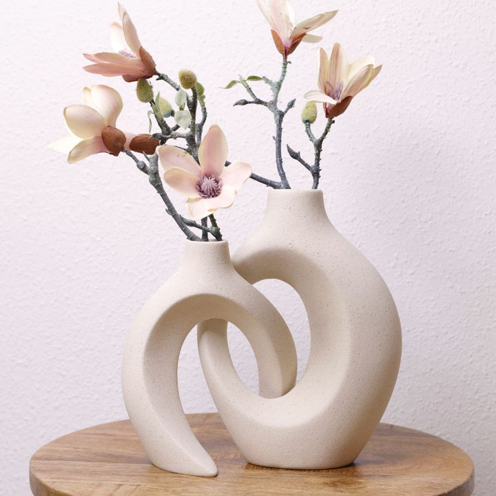Gleora | Unik blomvas - flätad design