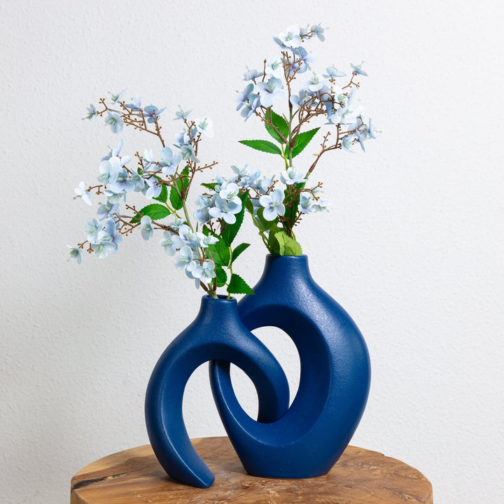 Gleora | Unik blomvas - flätad design
