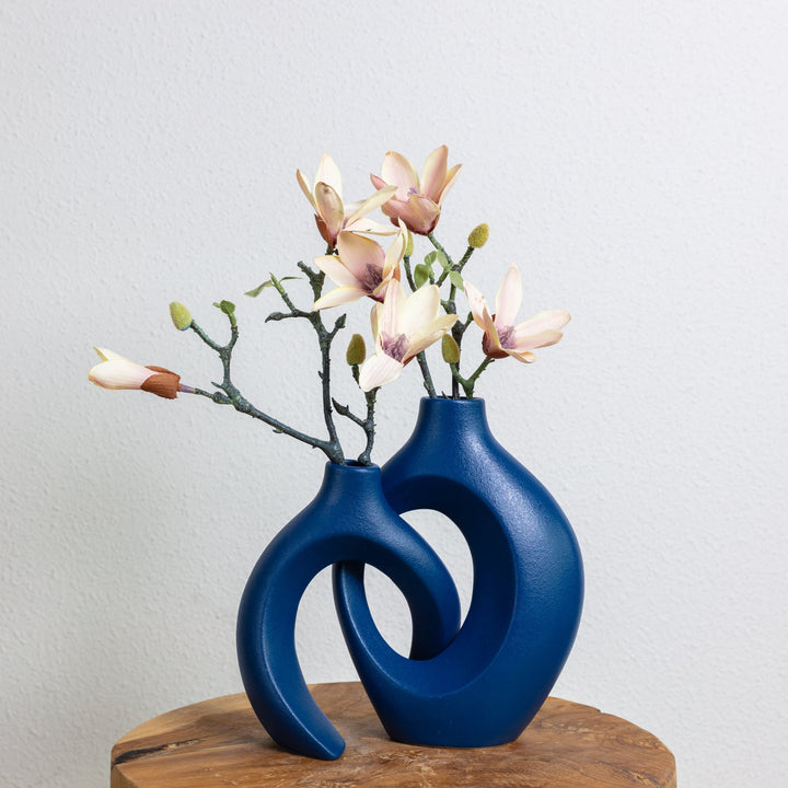 Gleora | Unik blomvas - flätad design