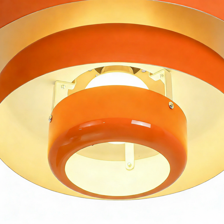 Vanesly Bauhaus Rund Taklampa i Tre Nivåer Macaron