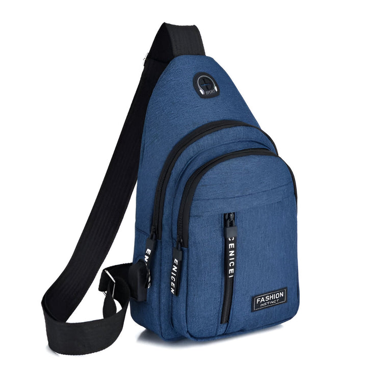 Kompakt resesling Säker, handsfree crossbody-väska