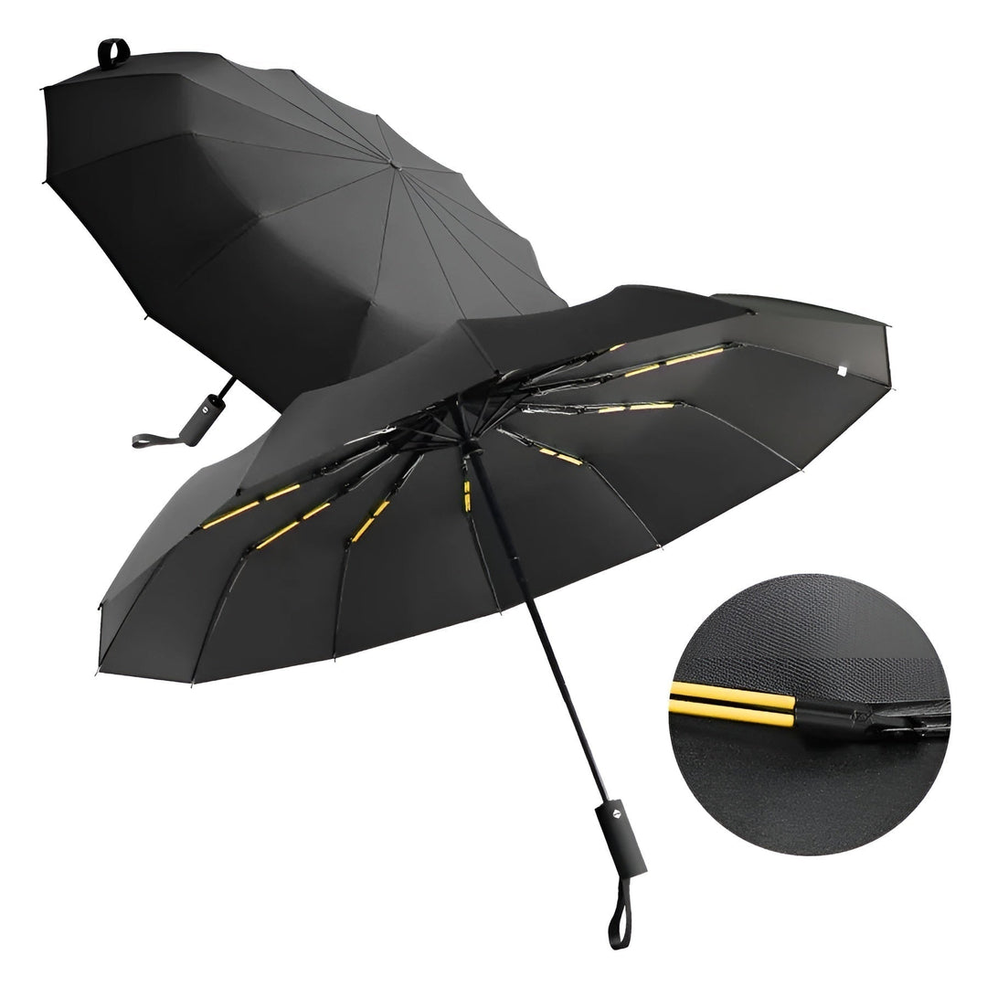 Hållbart paraply med UV-skydd – StormShield