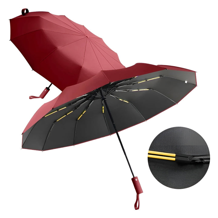 Hållbart paraply med UV-skydd – StormShield