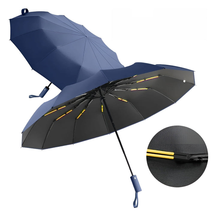 Hållbart paraply med UV-skydd – StormShield