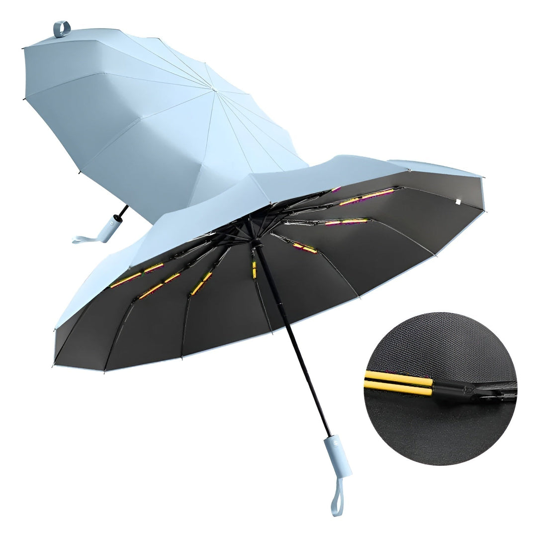 Hållbart paraply med UV-skydd – StormShield