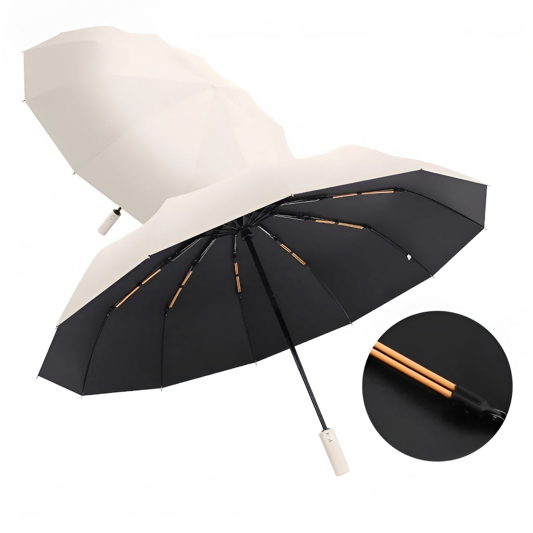 Hållbart paraply med UV-skydd – StormShield