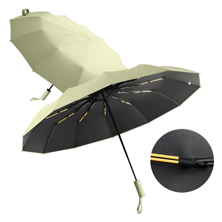 Hållbart paraply med UV-skydd – StormShield