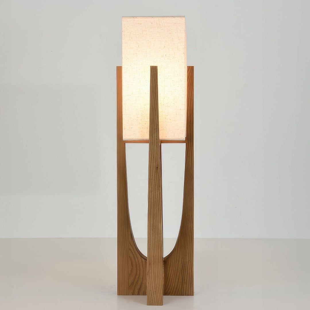 NaraLume Golvlampa i Valnöt | Minimalistisk och Mysig