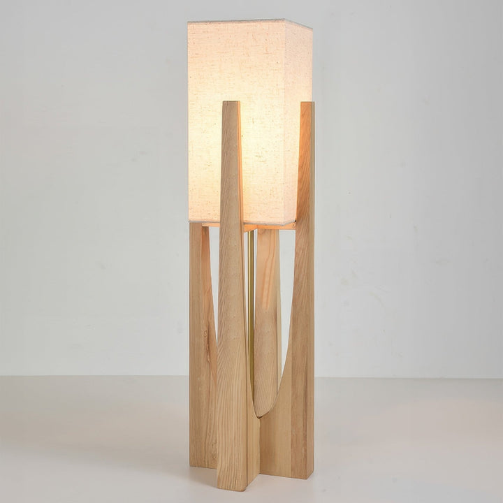 NaraLume Golvlampa i Valnöt | Minimalistisk och Mysig